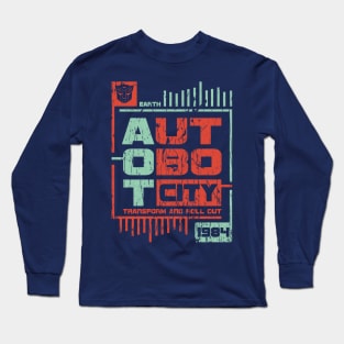 Autobot City Grunge Long Sleeve T-Shirt